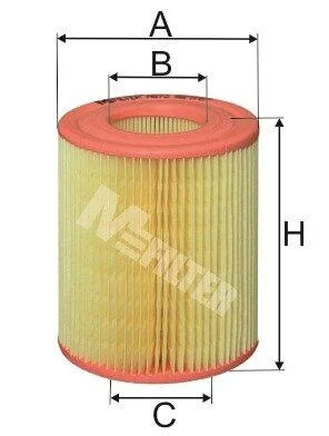Повітряний фільтр M-FILTER A872 (фото 1)