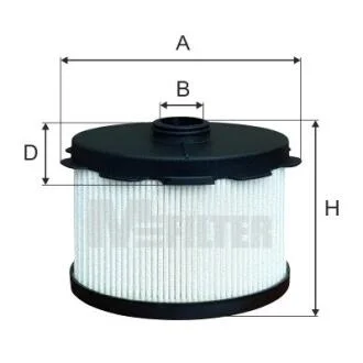 Фільтр паливний M-FILTER DE3117