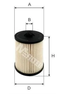Фільтр палива M-FILTER DE 3153