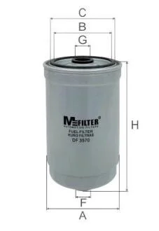 Фільтр палива M-FILTER DF 3570