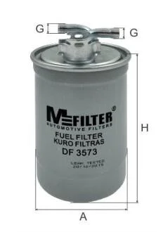 Фільтр палива M-FILTER DF 3573