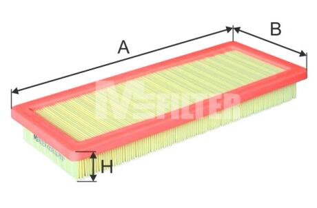 Повітряний фільтр M-FILTER K7031