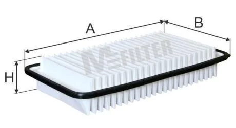 Повітряний фільтр M-FILTER K 7064