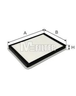 Фільтр, повітря у салоні M-FILTER K9015
