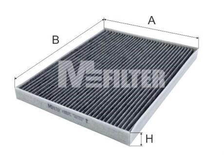 Фільтр, повітря у салоні M-FILTER K 9057C
