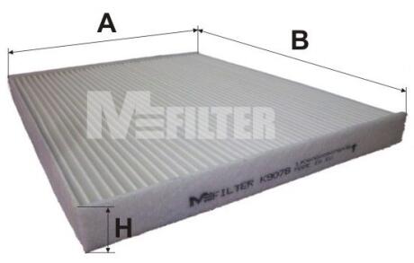 Фільтр, повітря у салоні M-FILTER K9078