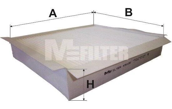 Фільтр, повітря у салоні M-FILTER K 9105 (фото 1)