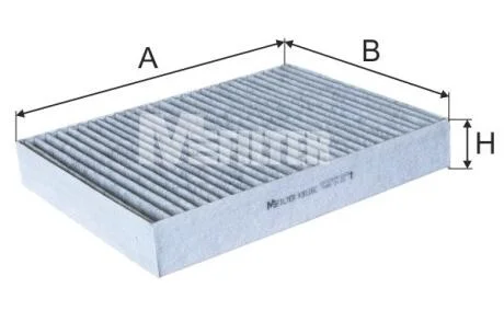 Фільтр, повітря у салоні M-FILTER K 9116C