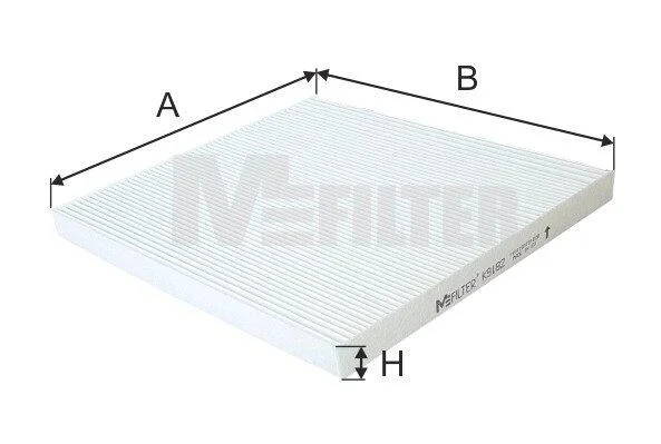 Фільтр, повітря у салоні M-FILTER K9182 (фото 1)