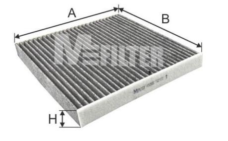 Фільтр, повітря у салоні M-FILTER K 9200C