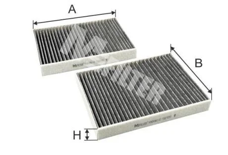 Фільтр, повітря у салоні M-FILTER K 9204C2