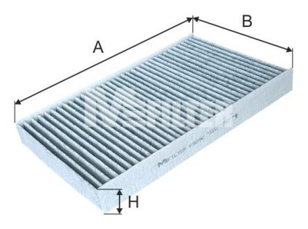 Фільтр, повітря у салоні M-FILTER K 929C