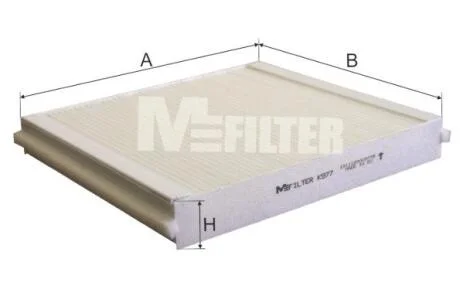Фільтр, повітря у салоні M-FILTER K977