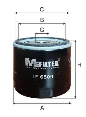 Оливний фільтр M-FILTER TF 6509 (фото 1)