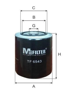 Оливний фільтр M-FILTER TF 6543 (фото 1)