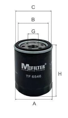 Оливний фільтр M-FILTER TF 6546 (фото 1)