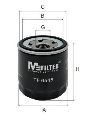Оливний фільтр M-FILTER TF6548 (фото 1)