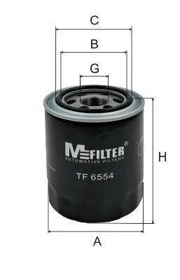 Оливний фільтр M-FILTER TF 6554 (фото 1)