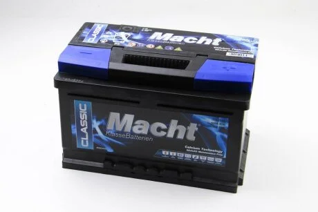 Акумулятор Macht 75Ah/680A 278x175x175 MACHT 25347