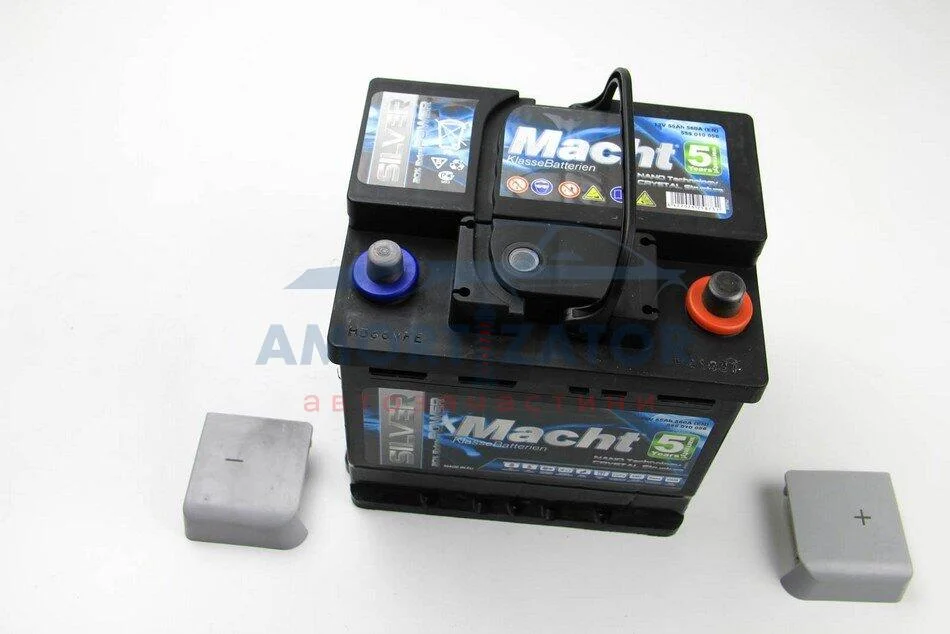 Акумулятор Macht Silver Power 55Ah/560A 207x175x190 MACHT 25873 (фото 1)