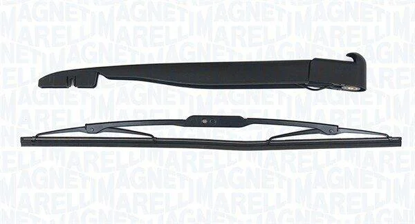 Важіль склоочисника із щіткою задн CITROEN BERLINGO, BERLINGO/MINIVAN PEUGEOT PARTNER, PARTNER/MINIVAN 07.96-12.15 MAGNETI MARELLI 000723180140 (фото 1)