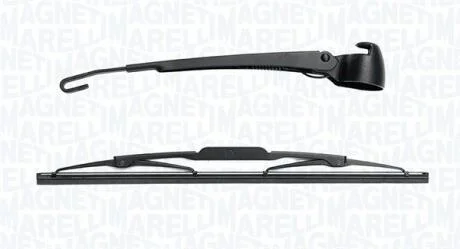 VW щітка склоочисника з важелем задня 355мм GOLF IV (HB) 97- MAGNETI MARELLI 000723180212