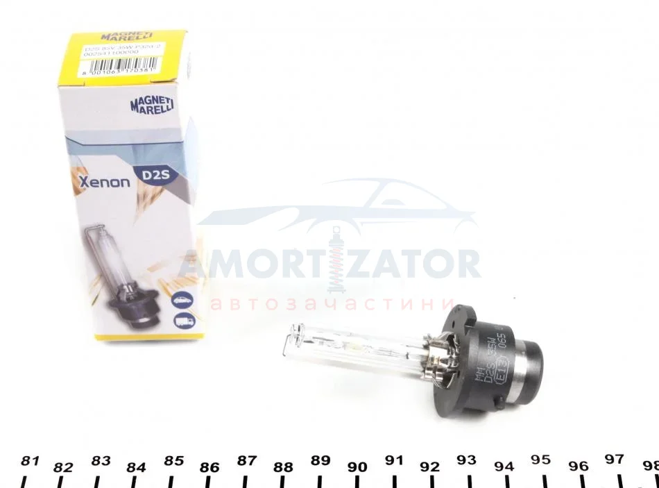 Лампа ксенонова D2S 85В, 35Вт, P32d-2 (вир-во Magneti Marelli) MAGNETI MARELLI 002541100000 (фото 1)