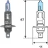 H1 12V 55W BLUE LIGHT автолампа (4000k) MAGNETI MARELLI 002601100000 (фото 2)