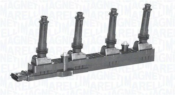 OPEL Котушка запалювання Astra G/H, Zafira 2.0 Turbo 01- MAGNETI MARELLI 060717185012 (фото 1)