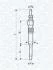 Свічка розжарювання ALFA FORD OPEL ROVER, VW T5 MAGNETI MARELLI 062900006304 (фото 1)