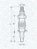 Свічка розжарювання ESCORT,FIESTA, MONDEO [] MAGNETI MARELLI 062900008304 (фото 1)