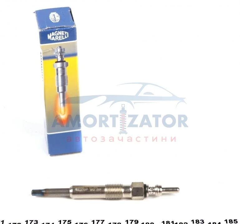 Свічка розжарювання MAGNETI MARELLI 062900028304 (фото 1)