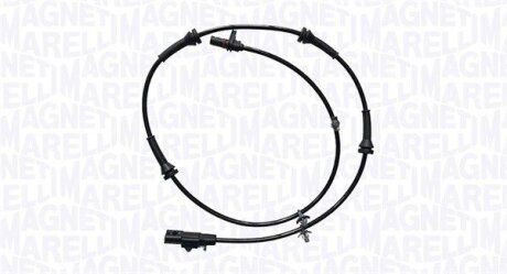 NISSAN датчик ABS задн. Qashqai 07- MAGNETI MARELLI 172100180010