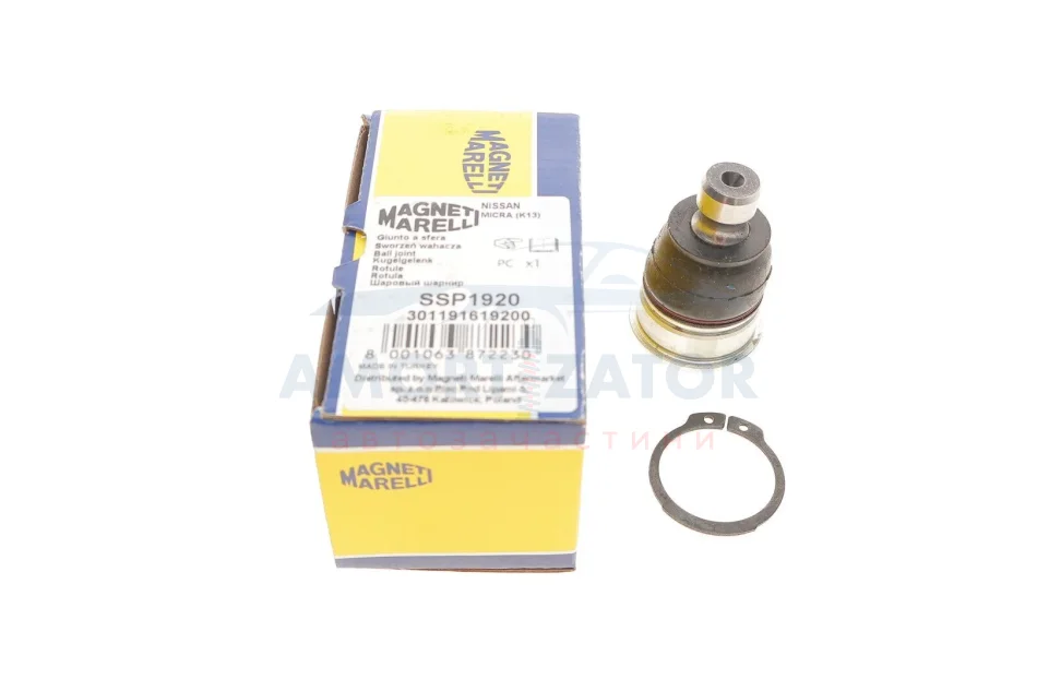 Кульова опора (шарнір) MAGNETI MARELLI 301191619200 (фото 1)
