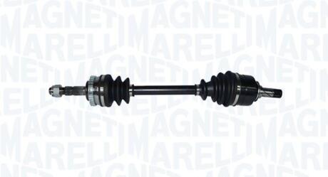 OPEL піввісь лів з ABS L=580mm 22/22 зуб. Combo 01-, Corsa C 00- MAGNETI MARELLI 302004190272