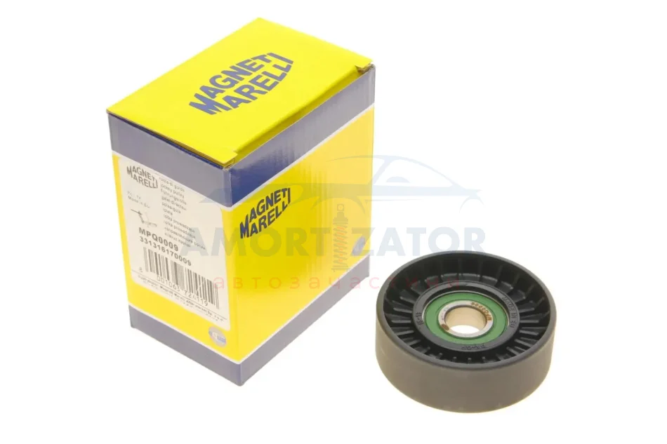 Ролик паразитний для поліклинового ременя MAGNETI MARELLI 331316170009 (фото 1)