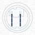 Підйомне пристрій для вікон передн. RIGHT RENAULT MEGANE BERLINA 5P 10/2002 [] MAGNETI MARELLI 350103782000 (фото 3)