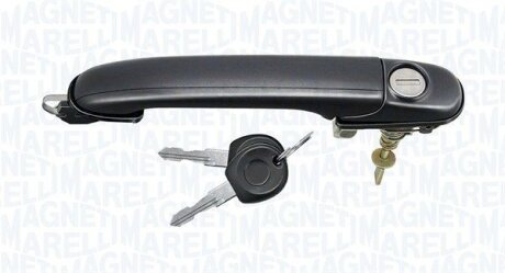 VW Зовнішня ручка дверей (з замком + ключі) POLO III 94- MAGNETI MARELLI 350105027800