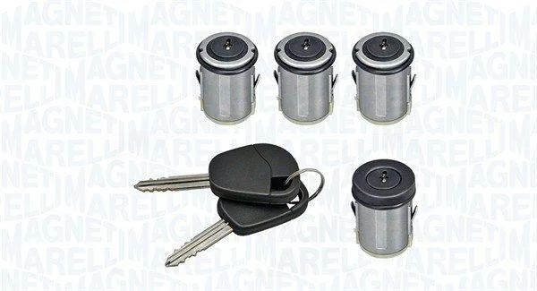 CITROEN К-т циліндрів замка (4 шт + ключ) JUMPY I 95-, FIAT, LANCIA MAGNETI MARELLI 350105029500 (фото 1)