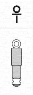 Амортизатор задн Лів/Прав OPEL ASTRA F, ASTRA F CLASSIC, ASTRA F/KOMBI, KADETT D, KADETT E 1.2-2.0 08.79-01.05 MAGNETI MARELLI 351886070000