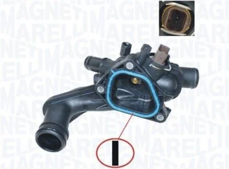 CITROEN термостат C3 1.4,C4,Grand Picasso 1,6 THP,DS3,Mini,Peugeot MAGNETI MARELLI 352317101050
