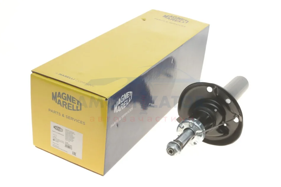 Амортизатор передн лів/прав AUDI A3, Q3 SEAT ALHAMBRA, ALTEA, ALTEA XL, LEON, TOLEDO III SKODA OCTAVIA II, SUPERB II, YETI VW BEETLE, CADDY III 1.2-Electric 02.03-12.22 MAGNETI MARELLI 354318070000 (фото 1)