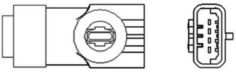 RENAULT лямбда-зонд (4 конт.) Kangoo, Ssandero, Logan MAGNETI MARELLI 466016355036