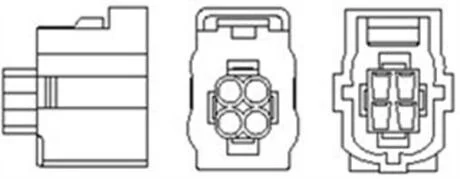 DB лямбда-зонд (4-х конт.) W164, W169, W204, W211, W221, W251, CLK, CLS MAGNETI MARELLI 466016355118