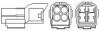 SUBARU Лямбда-зонд JUSTY 1.3/1.5 01-, SUZUKI SX4 1.5/1.6 06-10, SWIFT 1.3-1.6 05- MAGNETI MARELLI 466016355120 (фото 1)