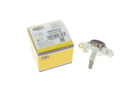 Регулятор напруги (14V) MERCEDES 124 (C124), E (W210), E T-MODEL (S210) ALFA ROMEO 145, 146, 164 AUDI 80 B4 CHEVROLET ASTRA, CORSA CHRYSLER VOYAGER III DODGE CARAVAN 1.0-3.0D 03.87-12.11 MAGNETI MARELLI 940016021400