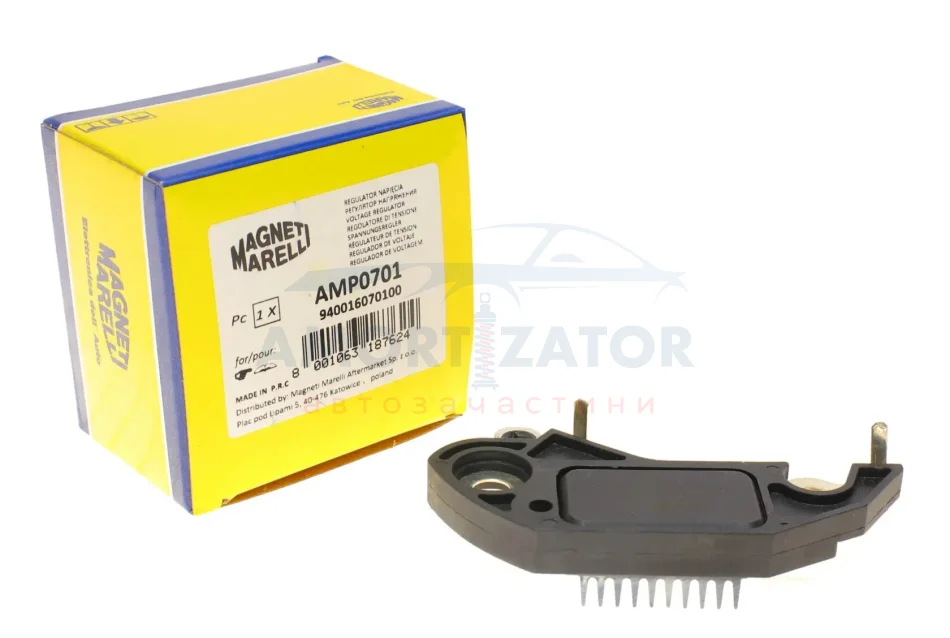 Реле генератора MAGNETI MARELLI 940016070100 (фото 1)