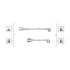 Комплект проводів запалювання FSO POLONEZ I, POLONEZ II, POLONEZ III 1.5/1.6 01.78-03.02 MAGNETI MARELLI 941319170022 (фото 1)