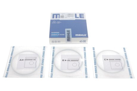 Комплект кілець поршневих з 3 шт. MAHLE / KNECHT 001 36 N0