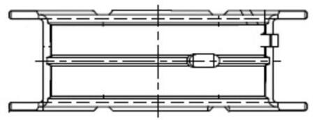 Підшипник колінчатого вала MAHLE / KNECHT 001 FL 21834 025